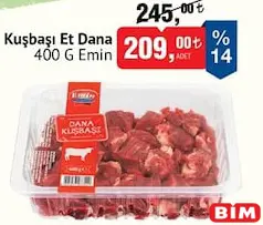 EMİN KUŞBAŞI ET DANA 400 G